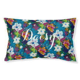 Cama de Mascota de patrón de jubileo - Nombre pers