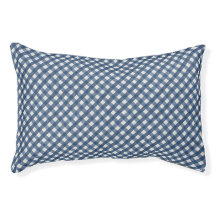 Aspecto de mezclilla azul y blanco