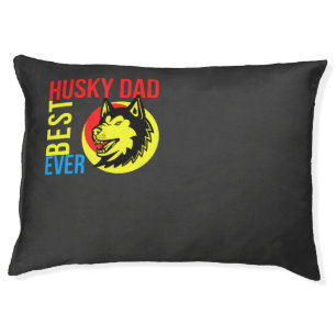 Cama Para Mascotas El mejor Husky Husky Padre Siberiano, regalo de pa