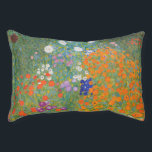 Cama Para Mascotas Gustav Klimt Flor Jardín Naturaleza<br><div class="desc">Un bonito cuadro del jardín,  un cuadro clásico de Gustav Klimt,  llamado Cottage Garden,  o Bauergarten,  1907,  que se encuentra cerca de un jardín de flores,  un cuadro de flores de colores.</div>