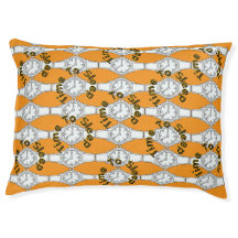 Hora de Dormir Perro Naranja