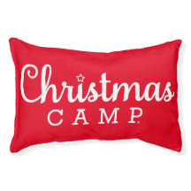 Navidades Camp Dog Bed | Campamento de Navidades