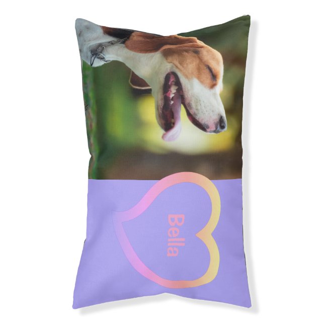 Cama Para Mascotas Perro beagle p rpura Perro de color arcoiris