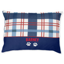 PERRO DE ENCARGO DE LA TELA ESCOCESA