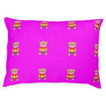 Teddy Bears Magenta rosa moderno