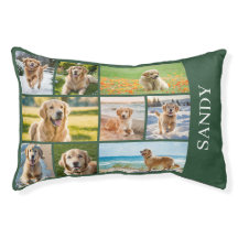 Cama para Perro Personalizada Collage de Fotos Ver