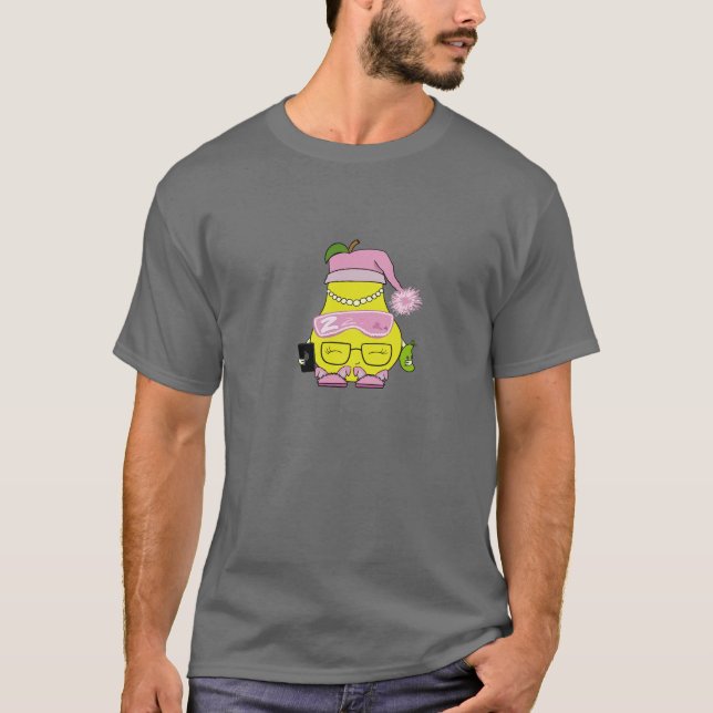 Cama Tiempo Oso Camiseta Gris (Anverso)