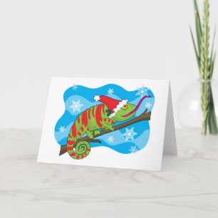 Camaleón del navidad