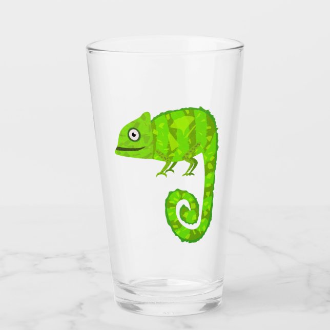 Camaleón lindo verde (Anverso)
