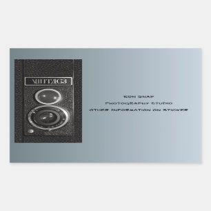 Cámara de vídeo en Pegatinas de nombre y dirección