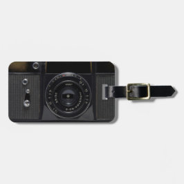 CÁMARA DE VINTAJE Z rusa 17 Etiqueta de equipaje