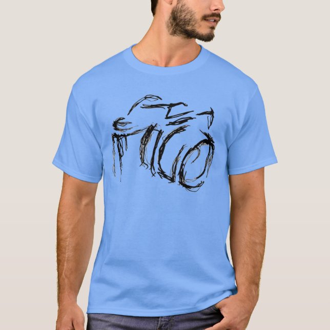 Cámara fotográfica. Personalizar camiseta (Anverso)