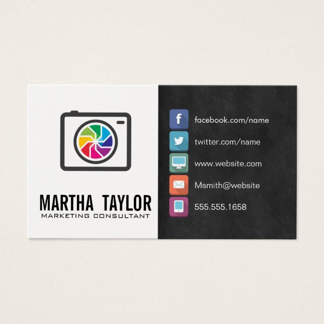 Cámara | Lente colorida (Frente)