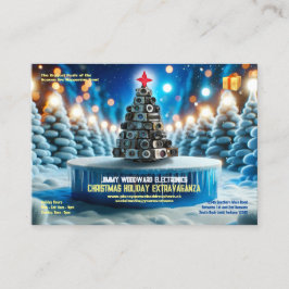 Cámara Navidades electrónicos Venta tarjeta de vis