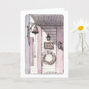 Cámara Victoriana Detalle Chautauqua Tarjeta plega