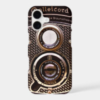 Cámara vintage rolleicord Art deco