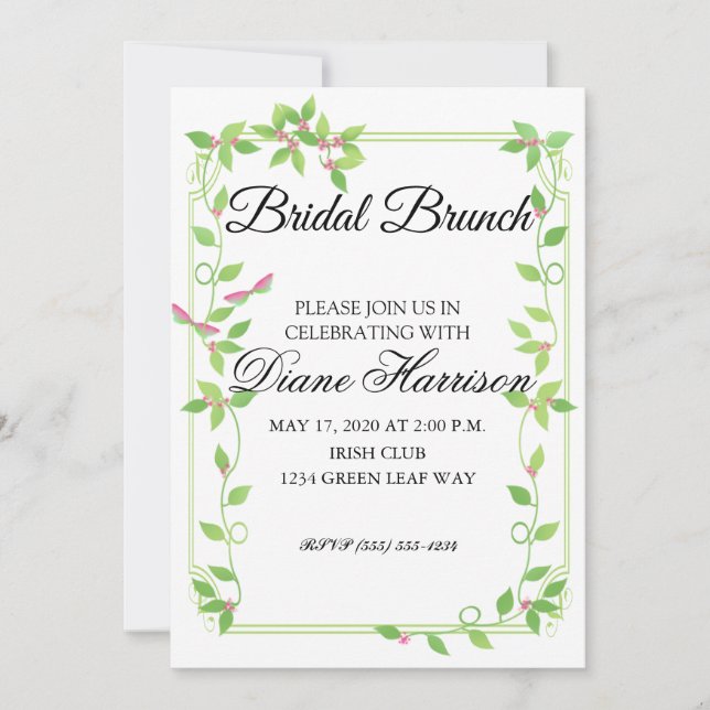 Camaradas rosas sobre la invitación a la ducha de  (Anverso)