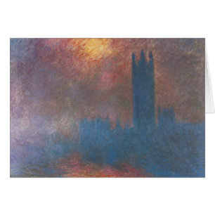 Cámaras del Parlamento, Londres, por Claude Monet