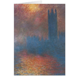 Cámaras del Parlamento, Londres, por Claude Monet