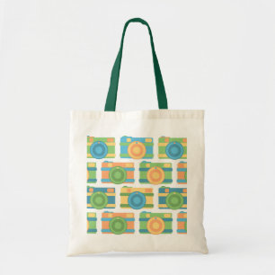 "Cámaras retro coloridas" Bolsa Tote