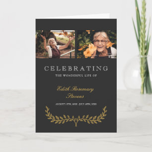 Camarera amarilla celebra el programa de funeral d