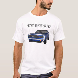 Camaro 1967 SS: Final azul: modelo 3D: Camiseta