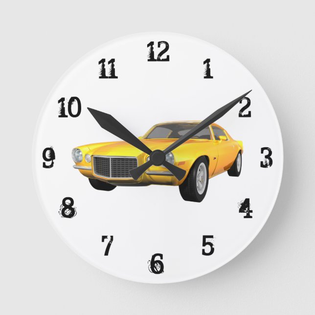 Camaro 1972: Reloj de pared (Anverso)