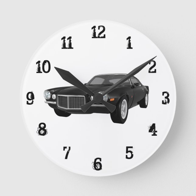 Camaro de 1972: Reloj de pared (Anverso)