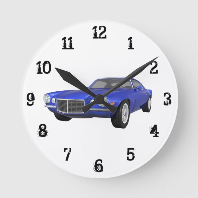 Camaro de 1972: Reloj de pared (Anverso)