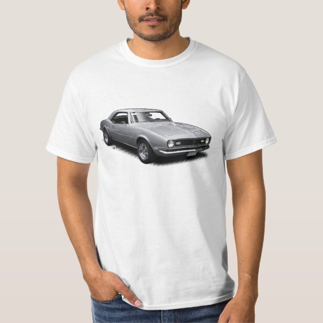 Camaro de plata en la camiseta blanca (Anverso)