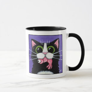 Camarón conseguido - taza del gato