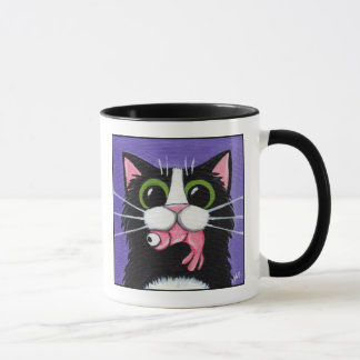 Camarón conseguido - taza del gato