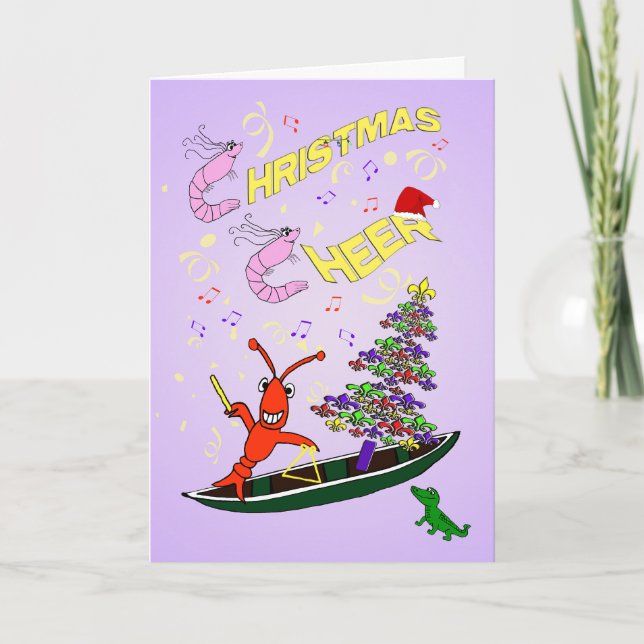 Camarón y alegría del navidad de Cajun de los (Anverso)