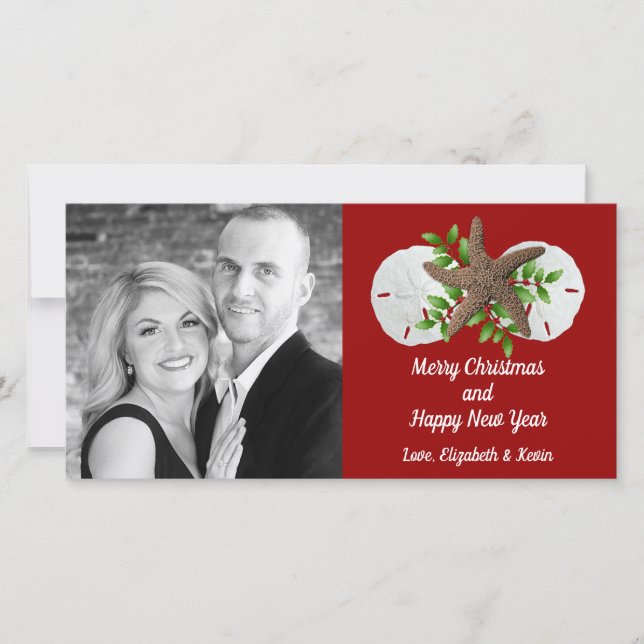 Camas de playa Swag Tarjeta fotográfica tropical d (Anverso)