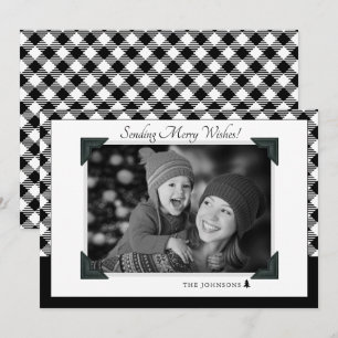 Cambia tu foto a Navidad en blanco y negro Vacacio