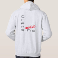 Cambiando de mentalidad sudadera encapuchada mascu