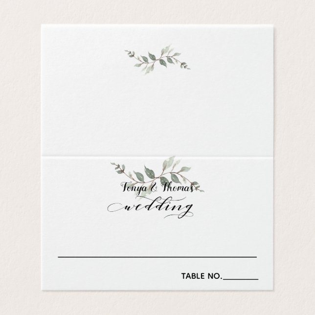 Cambiar caligrafía de fuente Boda Tarjetas de asie (Exterior desplegado)