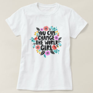 Cambiar la camiseta del Chica mundial