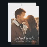 Cambiar la Invitación de posposición del Boda de f<br><div class="desc">Si se encuentra necesitando posponer su boda, comparta su nueva fecha de boda con sus amigos y familiares con este cambio en la invitación de fecha. Presenta una sola foto de sangrado completo junto con una cinta dibujada a mano con las palabras "cambiar la fecha", con la mano escrita en...</div>