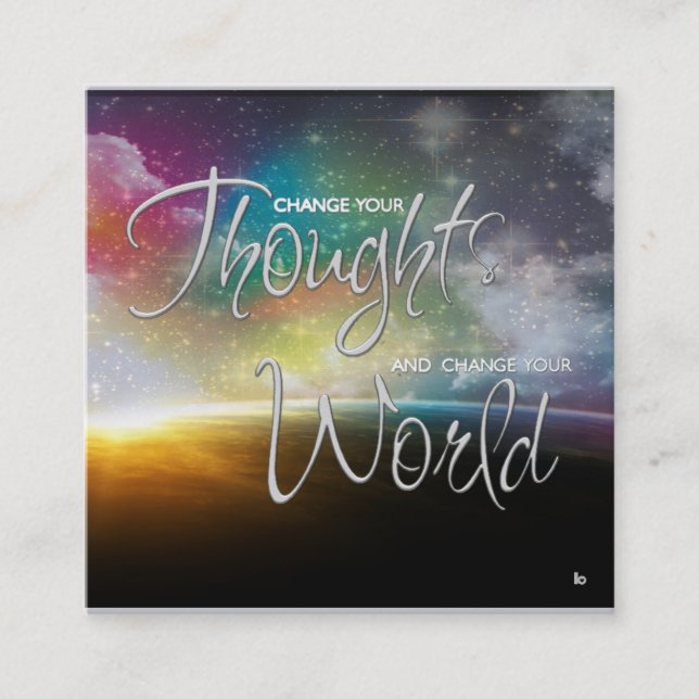 Cambiar la tarjeta de presentación de Afirmación d (Anverso)