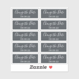 Cambiar las etiquetas de matrimonio de fecha 0,8" 