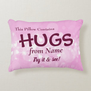 Cambiar nombre y texto de esta almohada contiene a