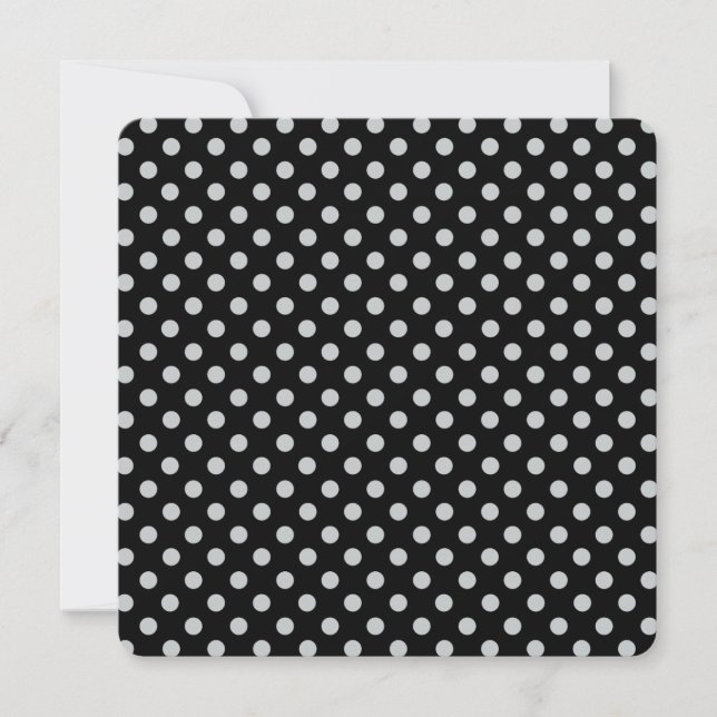 Cambiar puntos de polka gris Cualquier Personaliza (Anverso)