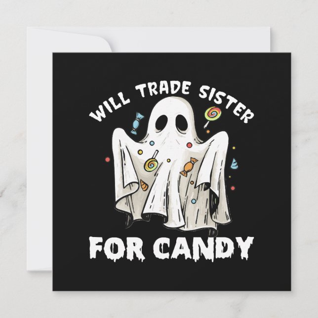 cambiaré a hermana por dulce lindo fantasma de hal (Anverso)