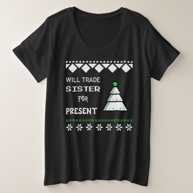 Cambiaré hermana por regalo (Anverso del diseño)