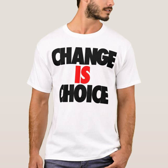 Cambie es bien escogido cerca: Camisetas de Durty (Anverso)