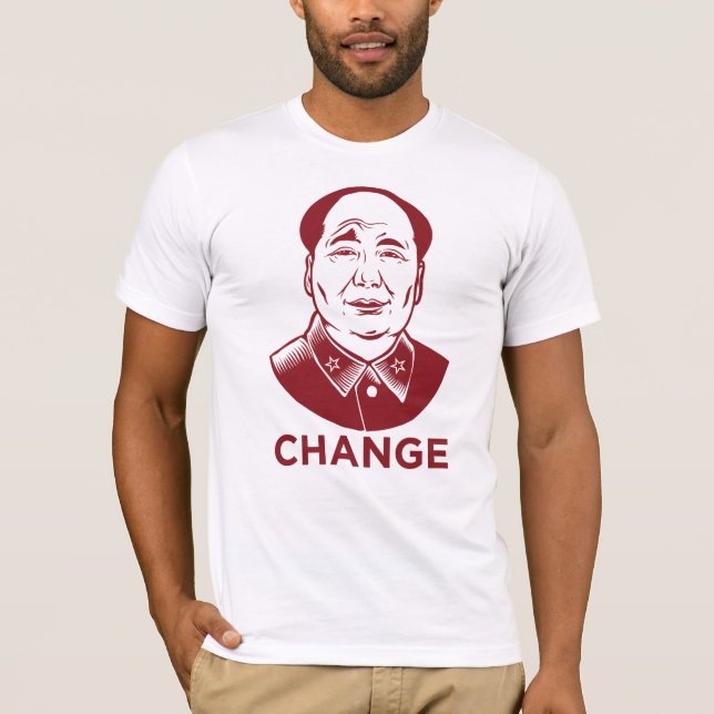 Cambie no es siempre buena camiseta (Anverso)