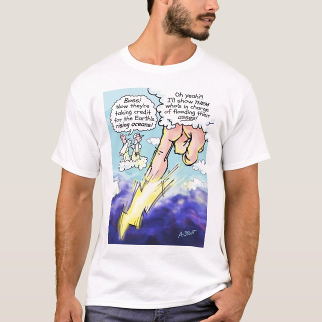 ¡Cambio climático! Camiseta (Anverso)