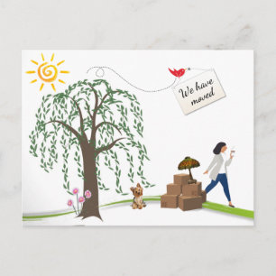 Cambio cómico de postales de dirección II