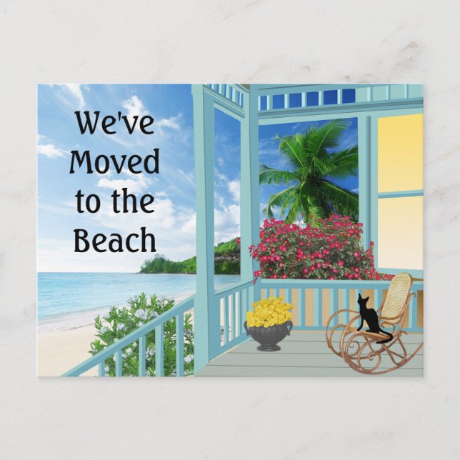 Cambio de color de agua de la postal de la direcci (Anverso)